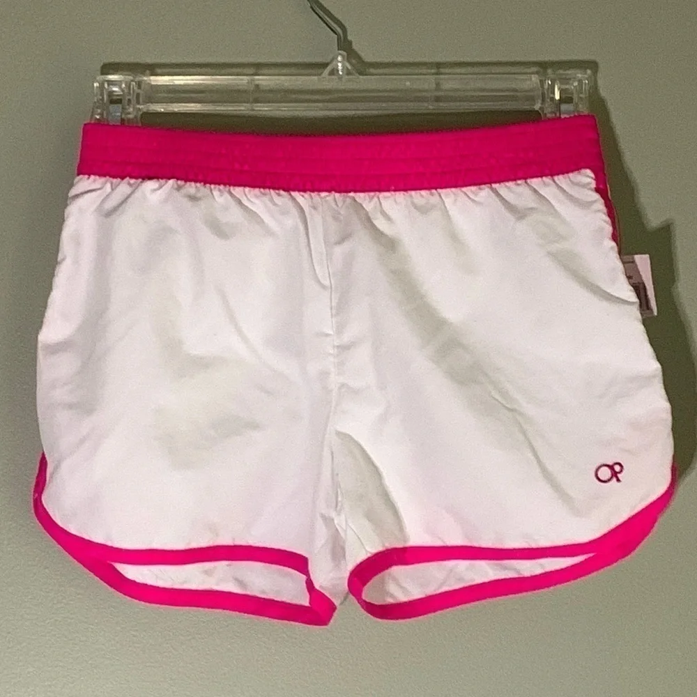 OP Ocean Pacific Shorts Girls 7-8 Comfortable Elastic Waist Retro Outdoor VTG